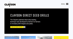 Desktop Screenshot of claydondrill.com