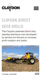 Mobile Screenshot of claydondrill.com